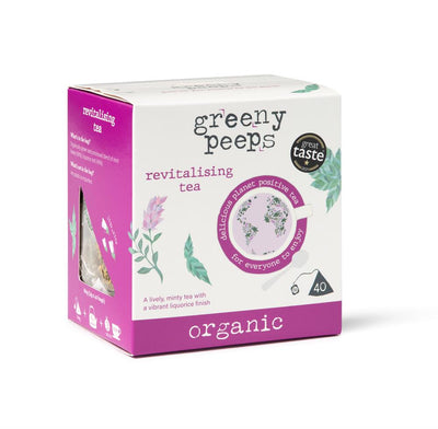 Greenypeeps Organic Revitalising Herbal Tea (40 x 2gm Teabags)