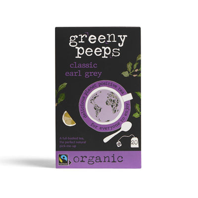 Greenypeeps Organic Earl Grey (20 x 2gm Teabags)