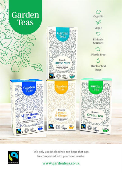 Garden Teas Range A2 Poster