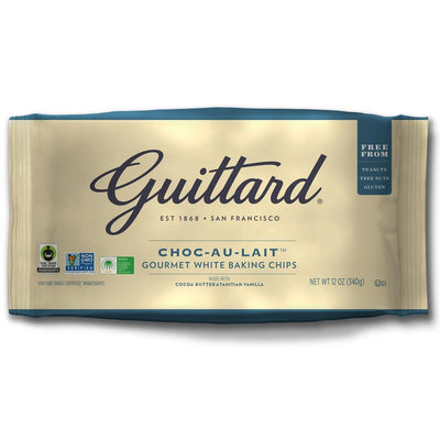 Guittard 'Choc au Lait' White Chocolate Baking Chips. 340g