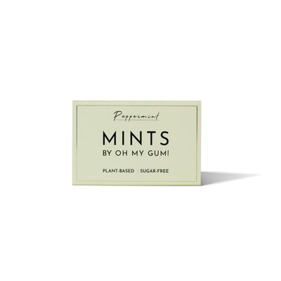 OH MY GUM Sugar-Free Plant-based and Allergen-free Mints 18g