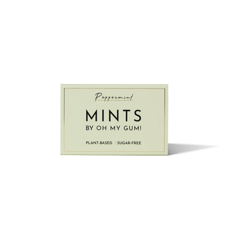 OH MY GUM Sugar-Free Plant-based and Allergen-free Mints 18g