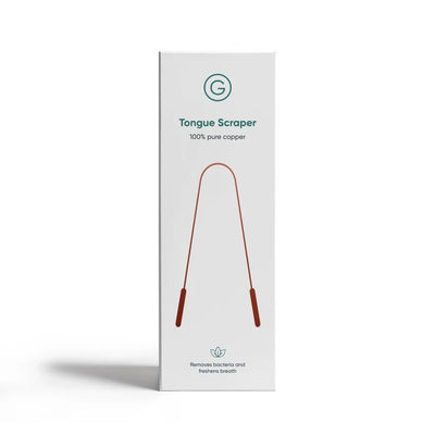 Gutology 100% Copper Tongue Scraper Ayurvedic