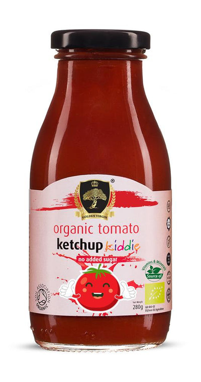 Organic KIDDIE Tomato Ketchup 280g no added sugar