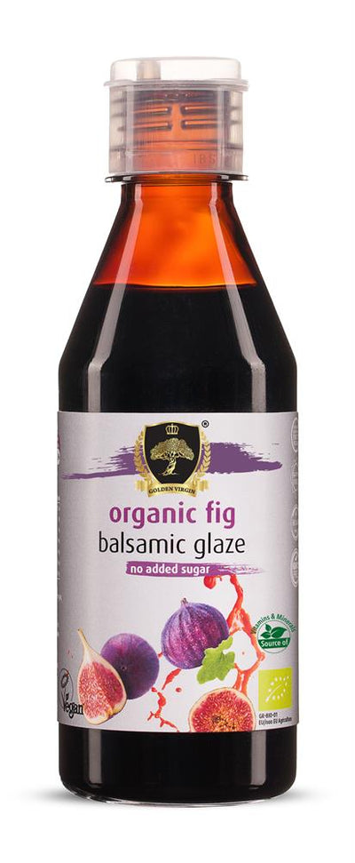 Organic Aged Balsamic Fig Glaze 250ml no added sugar