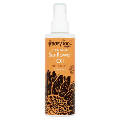 Groovy Organic Sunflower Oil Cooking Spray 190ml