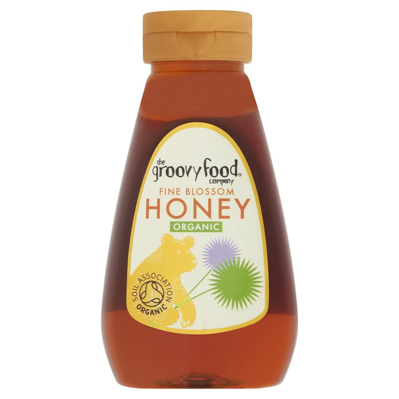 Groovy Squeezy Organic Fine Blossom Honey 340g