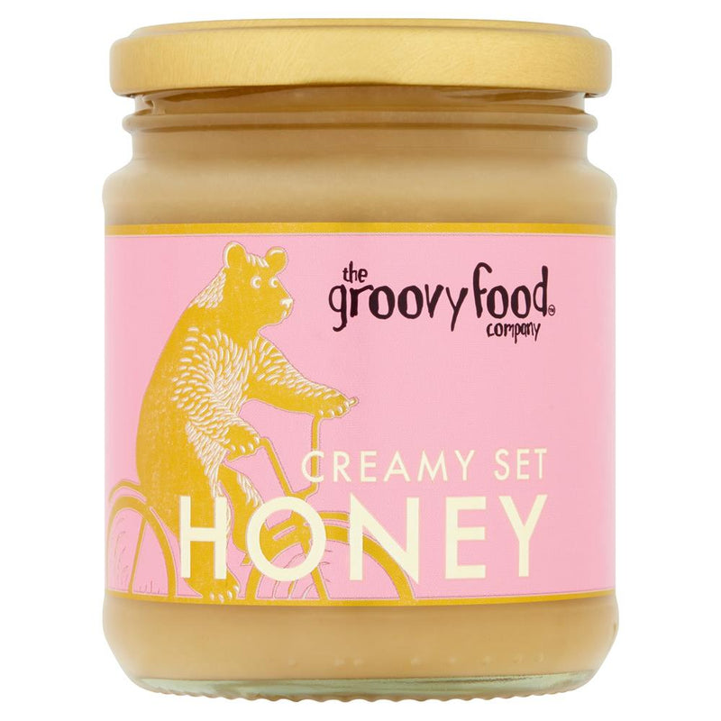 The Groovy Food Company Creamy Set Honey 340g