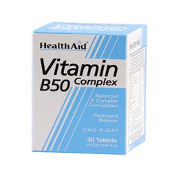 Vit B50 Complex - Prolonged Release Tablets  30's