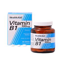 Vitamin B1 (Thiamin) 100mg - Prolonged Release - 90 Tablets