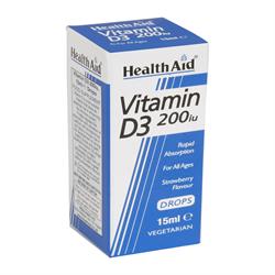 Vitamin D3 200iu Drops 15ml