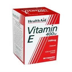 Vitamin E 400iu Natural Vegicaps 60&