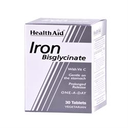 Iron Bisglycinate (Iron with Vitamin C)  Tablets 30's