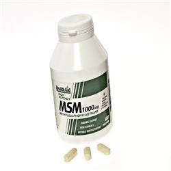 MSM 1000mg   Tablets 180&