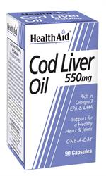 Cod Liver Oil 550mg - 90 caps