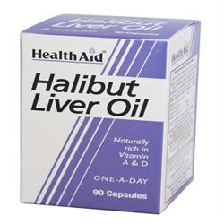 Halibut Liver Oil - 90 Capsules