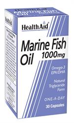 Marine Fish Oil 1000mg Capsules 30&