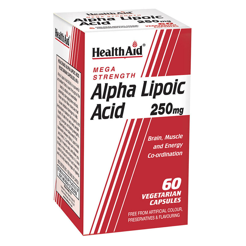 Alpha Lipoic Acid 250mg Vegicaps 60&