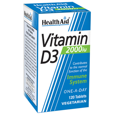 Vitamin D3 2000iu  New-120 Tablet