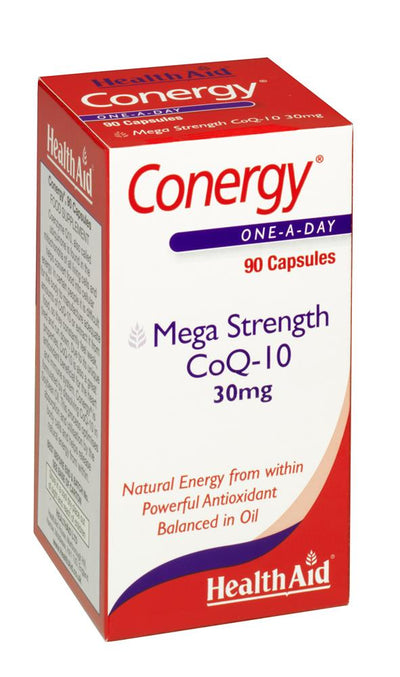 Conergy CoQ-10 30mg +Vit E Cap