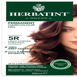 Light Copper Chestnut Ammonia Free hair Colour 5R 150ml