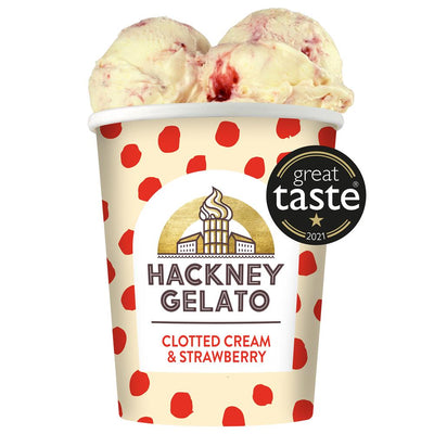 Clotted Cream & Strawberries Gelato 460ml