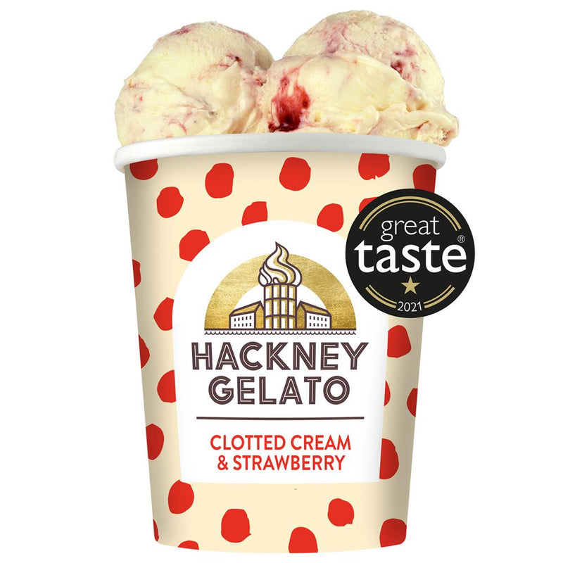 Clotted Cream & Strawberries Gelato 460ml