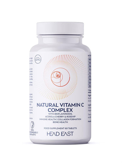 60 x Natural Vitamin C Complex with bioflavonoids