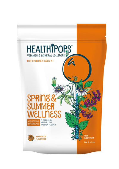 Healthipops Spring & Summer Wellness lollipops