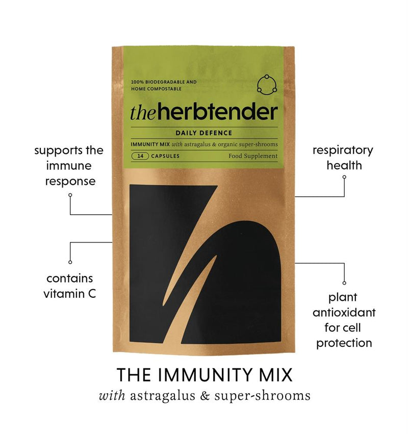 Daily Defence | Immunity Mix | 14 Capsules Discovery Pouch