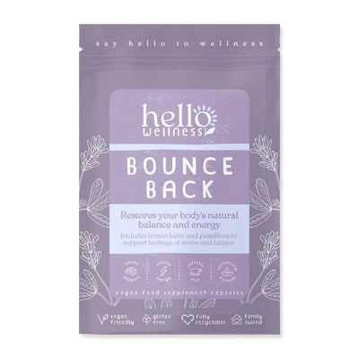 Bounce Back natural calm & energy herbal 60 x 400mg