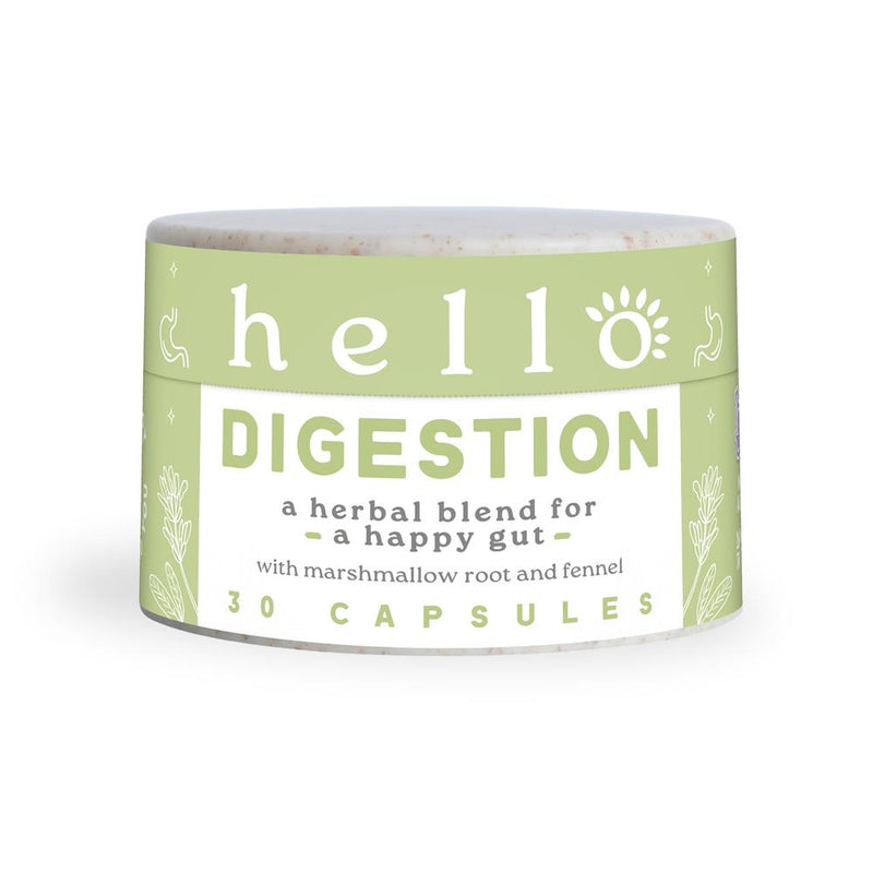 Hello Digestion complete digestive support 30 x 400mg