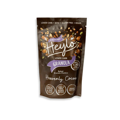 Heavenly Cocoa Keto Granola 360g Pouch