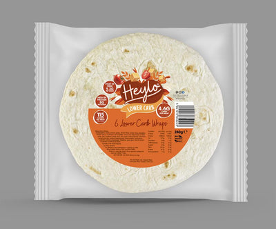Heylo Low-Carb Wraps Pack of 6 x 40g