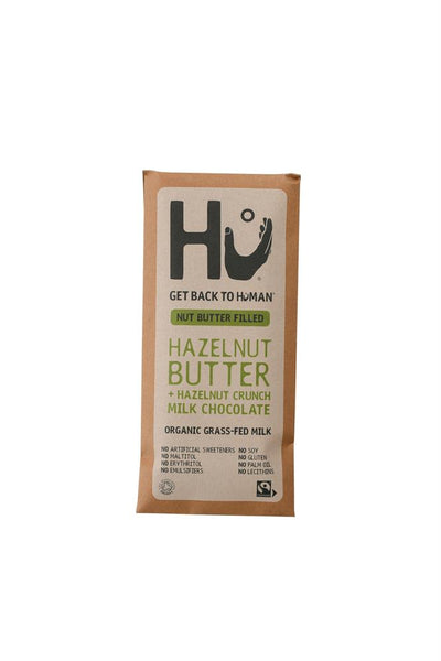 Hu Hazelnut Butter and Hazelnut Crunch Milk Chocolate Bar 60g