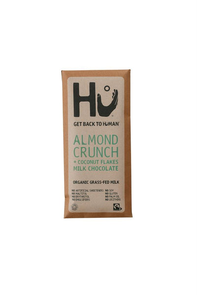 Hu Almond Crunch and Coconut Flakes Milk Chocolate Bar 60g