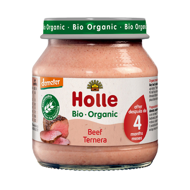 Holle Organic Beef Baby Food 125g