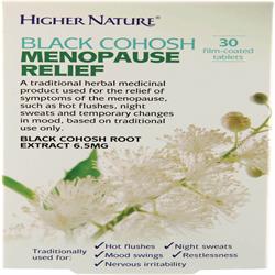 Traditional Herbals Black Cohosh Menopause Relief 30 Tablets