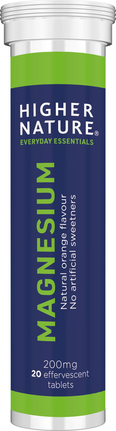 Higher Nature - Magnesium Effervescent 20 Tablets