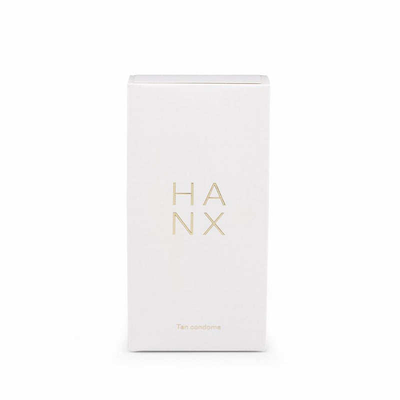 Hanx Vegan Condom Ultra Thin FDA and CE approved 10 Pack