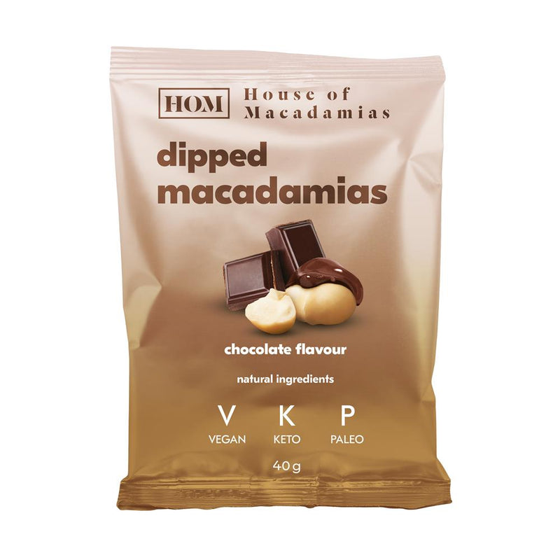 House of Macadamias Dipped Nuts Chocolate 40g