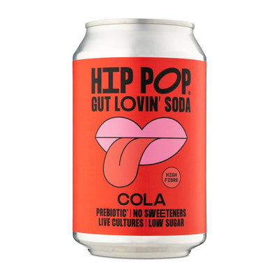 Hip Pop Gut Lovin' Soda Cola 330 ml (case of 12 cans)