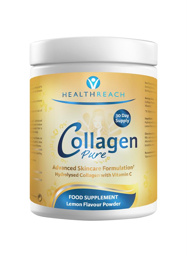 Healthreach Collagen Powder Lemon Flavour 30 day