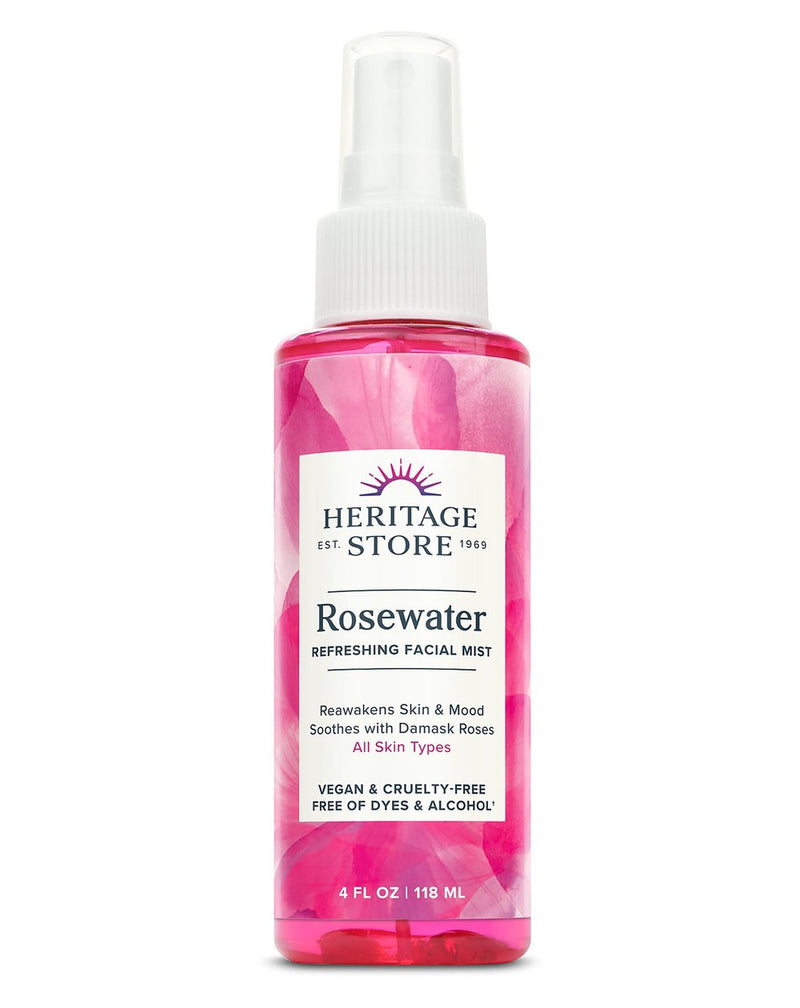 Rosewater w/Atomizer 118ml