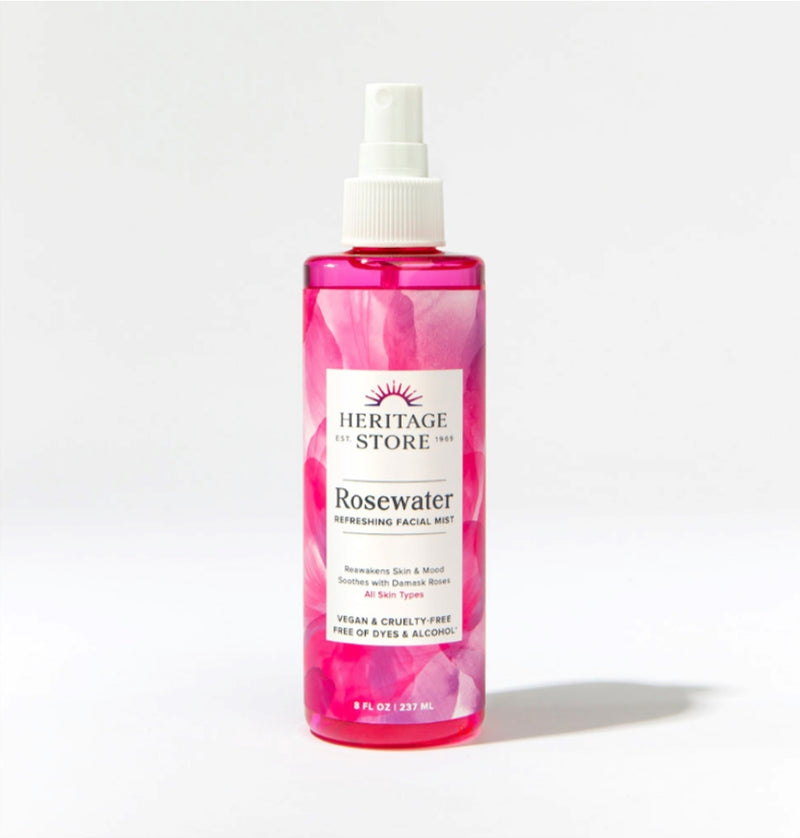 Rosewater w/Atomizer 237ml