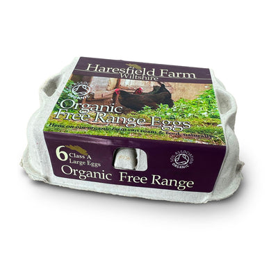 Large Organic Free Range Eggs x 6