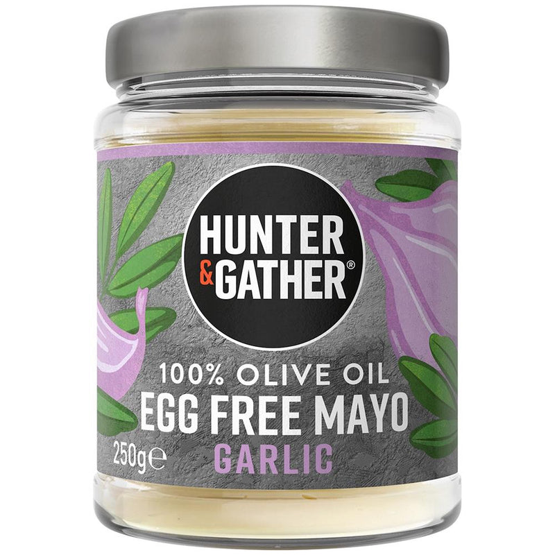 Egg Free Garlic Olive Oil Mayo 250g