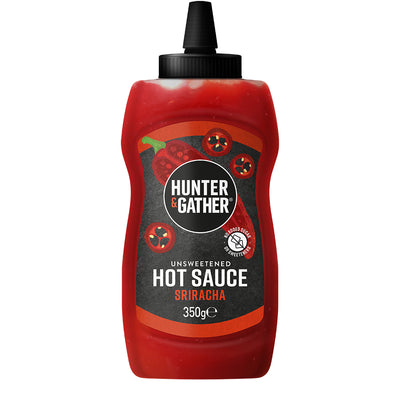 Hunter & Gather Unsweetened Hot Sauce Squeezy 350g