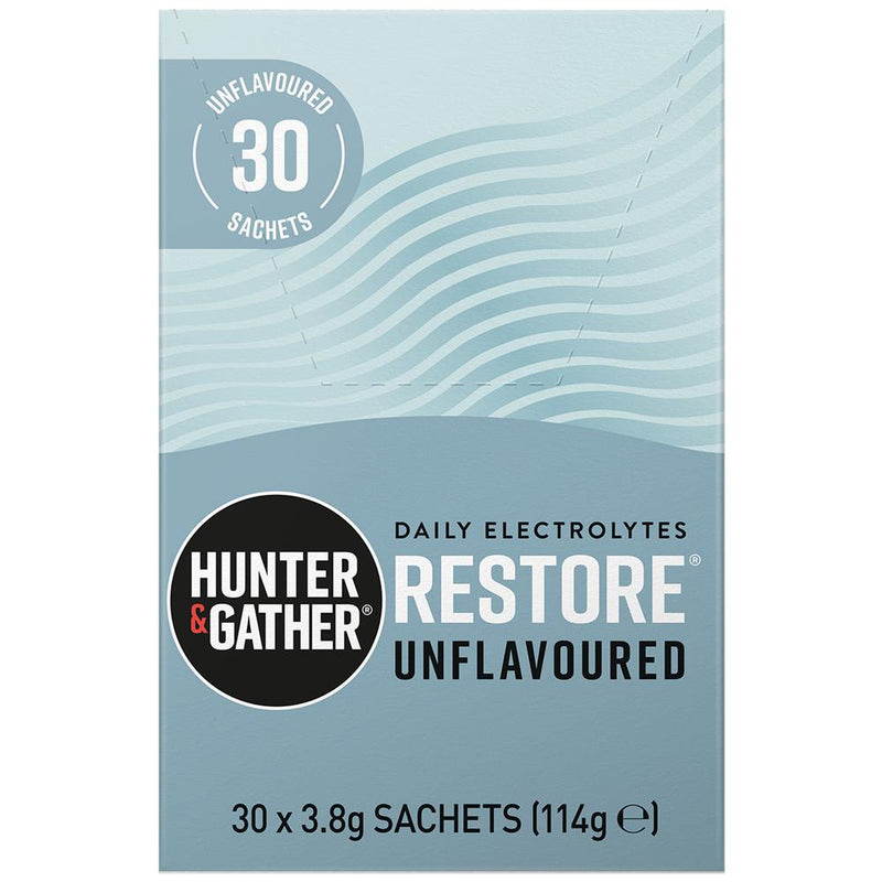 Restore Unflavoured Electrolyte Sachets 30 x 3.75g per pack