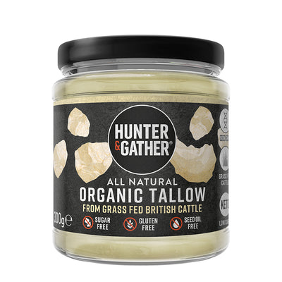 Hunter & Gather Organic Grass Fed British Beef Tallow 300g